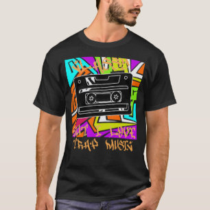 T-shirt Classy Mais I Love Trap Music Hip hop Rap EDM