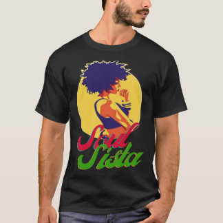 T-shirt Classy Womens African Head Wrap Black Pride  Soul 