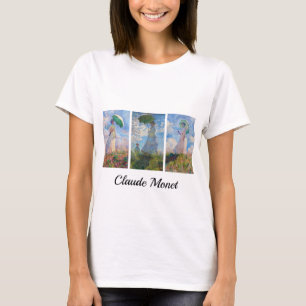 T-shirt Claude Monet - Femme avec série Parasol