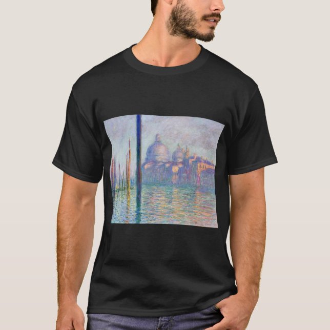 T-shirt Claude Monet - Grand Canal, Venise (Devant)