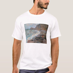 T-shirt Claude Monet - La plage d'Etretat