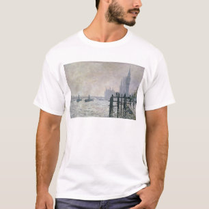 T-shirt Claude Monet   la Tamise au-dessous de Westminster