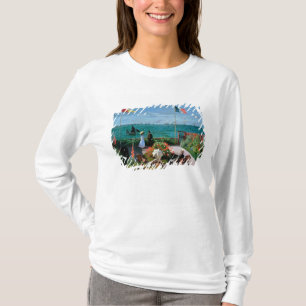 T-shirt Claude Monet la terrasse chez Sainte-Adresse,
