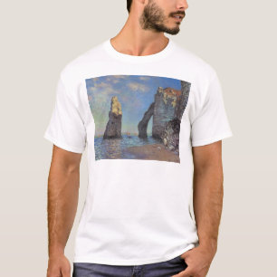 T-shirt Claude Monet : Les falaises d'Etretat Destiny