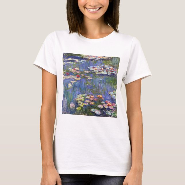 T-shirt Claude Monet - Nymphéas / Nymphéas (Devant)