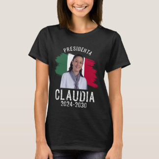 T-shirt Claudia Sheinbaum Présidente mexicaine