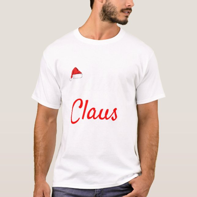 T-shirt claus shirt (Devant)