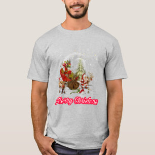 T-shirt Clause du Père Noël répandant l'amour pour la p