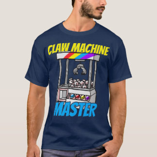 T-shirt Claw Machine Master Game de grue Enthousiaste Cade