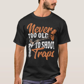 T-shirt Clay Sport Trapshooting Trap Shooter Trap Shooting