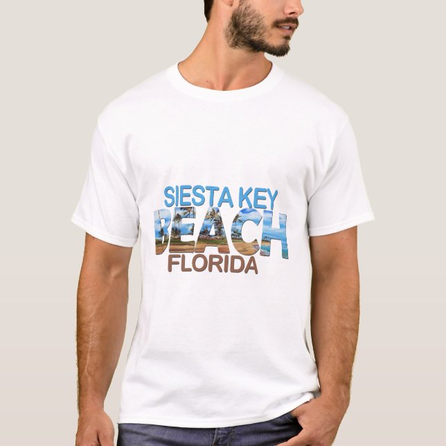 T-shirt Clé de la sieste d'été - floride (Devant)