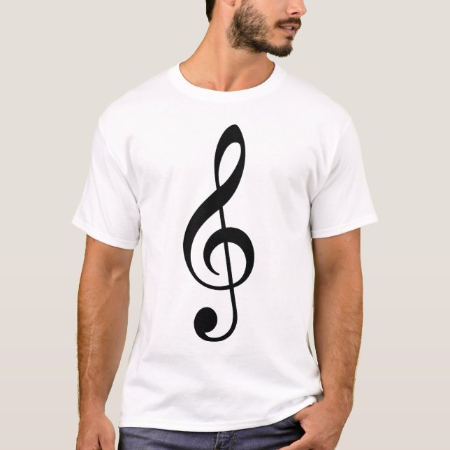 T-shirt Clé de Sol (Devant)