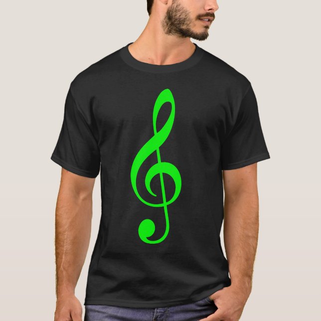T-shirt Clé de sol (Devant)