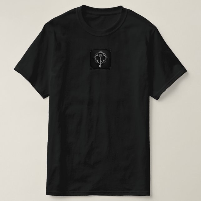 T-shirt clé dorée (Design devant)