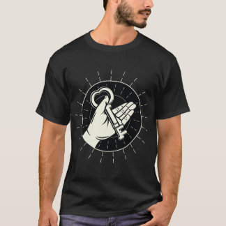 T-shirt Clé du coeur de vie