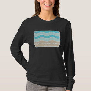 T-shirt Clé Fat Deer Floride Rétro FL Vagues Souvenir de P