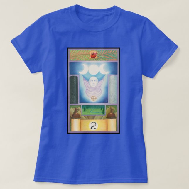 T-shirt Clé haute prêtresse 2 (Design devant)