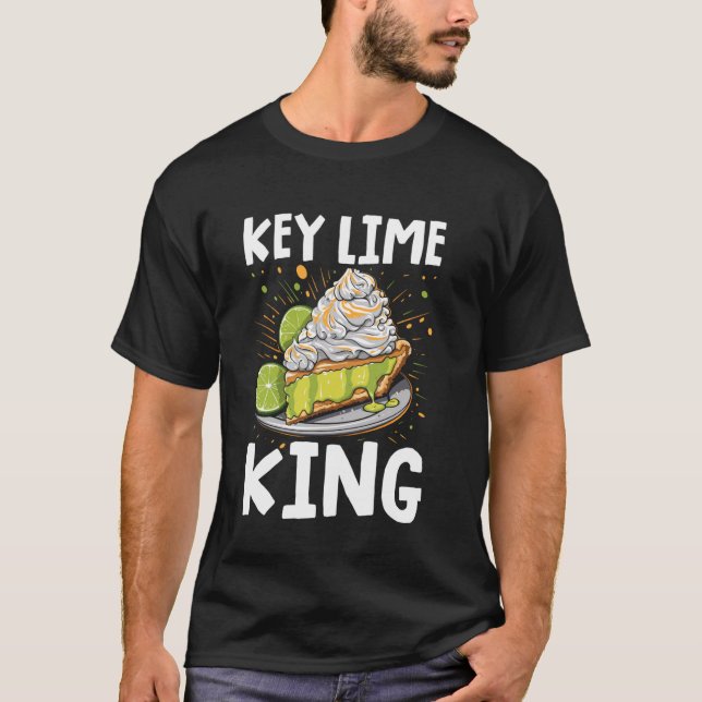 T-shirt Clé Lime King Key Lime Pie (Devant)