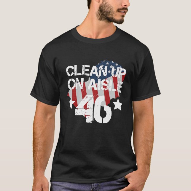 T-shirt Clean Up On Aisle 46 (Devant)