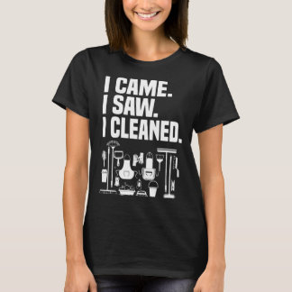 T-shirt Cleaning House Cleaner And Housekeeper