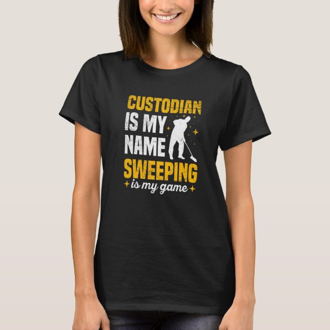 T-shirt Cleaning School Custodian Quote for a School custo (Devant)
