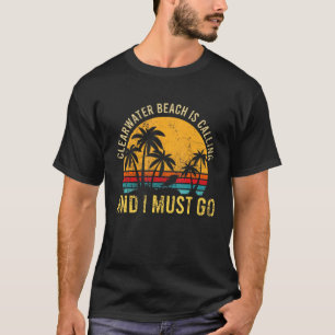 T-shirt Clearwater Beach Voyage en famille Floride Beach V
