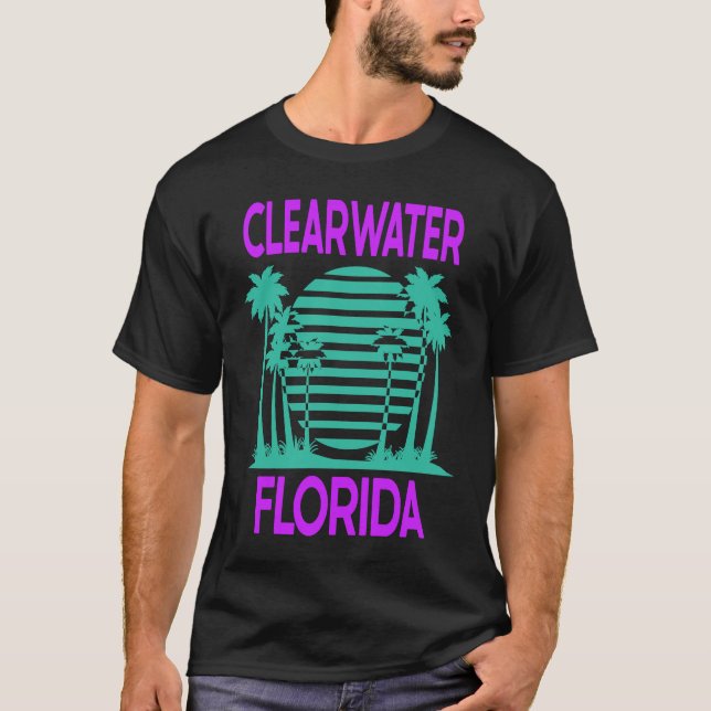 T-shirt Clearwater Vacation (Devant)