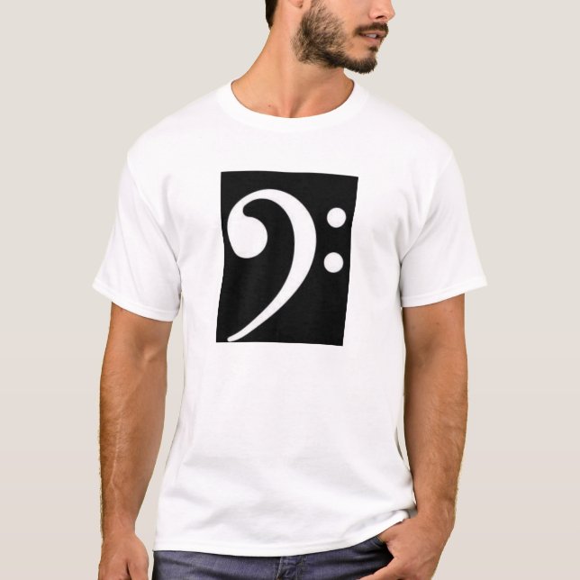 T-shirt Clef basse (Devant)