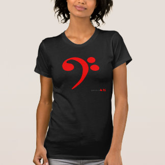 T-shirt Clef basse de Robertson pour des dames