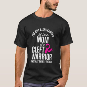 T-shirt Cleft Palate Lip Maman Héros Cleft forte sensibili