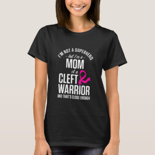 T-shirt Cleft Palate Lip Maman Héros Cleft forte sensibili