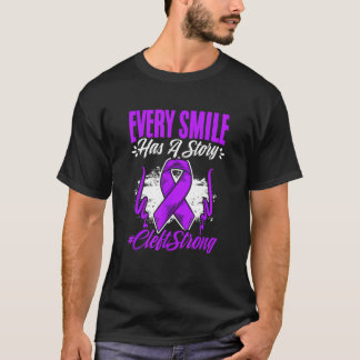 T-shirt Cleft Strong Cleft Warrior Cleft Craniofacial Awar