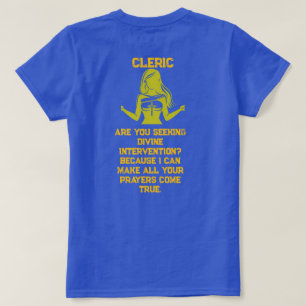 T-shirt Clerc Féminin Cherche