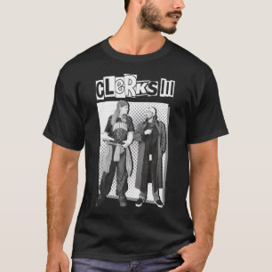 T-shirt Clerks III Jay et Silent Bob Black & White
