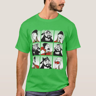 T-shirt Clerks III Jay et Silent Bob Profil de personnage