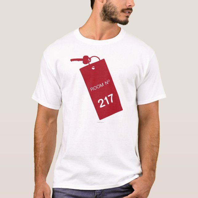 T-shirt Clés de la pièce 217 (Devant)