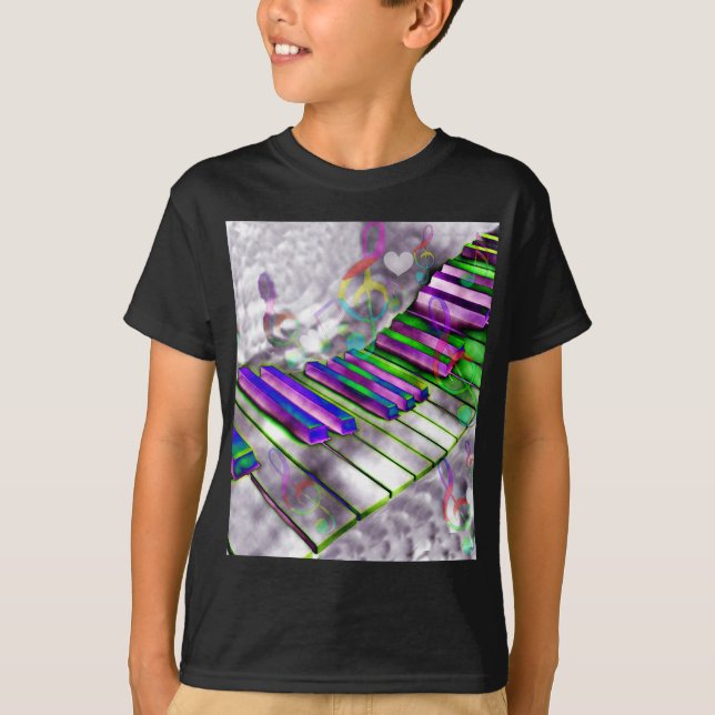 T-shirt Clés de mon coeur#2_ (Devant)