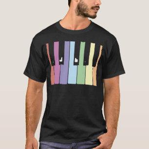 T-shirt Clés de piano