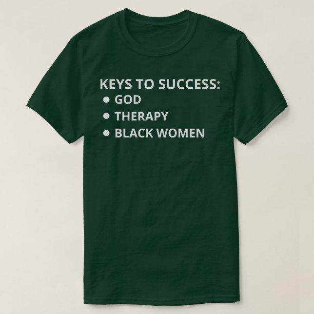 T-shirt clés de succès (Design devant)