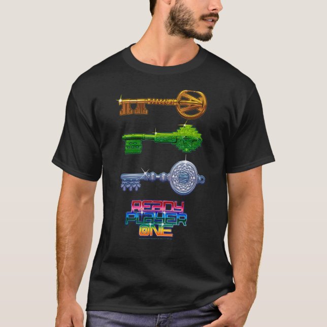 T-shirt Clés du lecteur prêt (Devant)