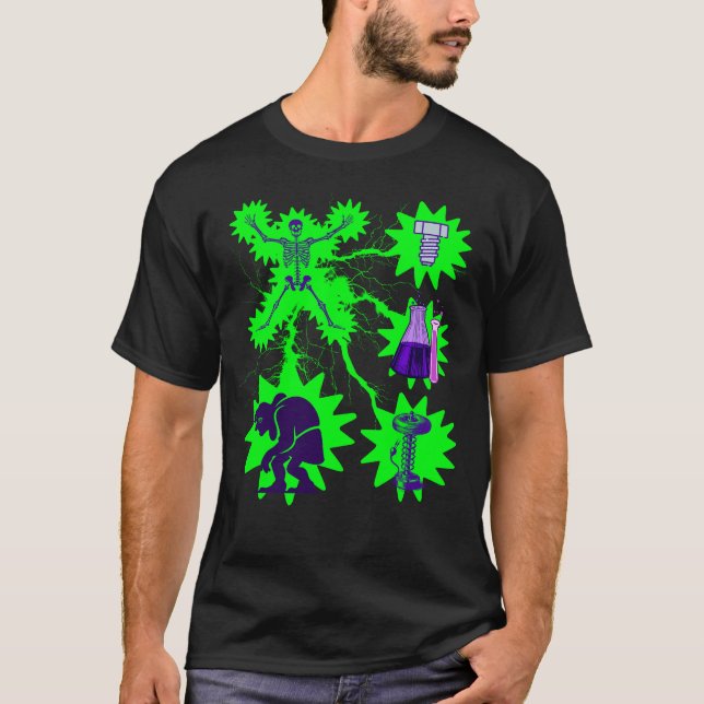 T-shirt Clés Frankenstein (Devant)
