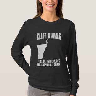 T-shirt Cliff Diving Ultimate Cure pour Acrophobie ou pas
