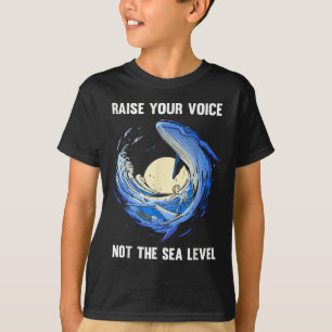 T-shirt Climat de protection De l'environnement des balein
