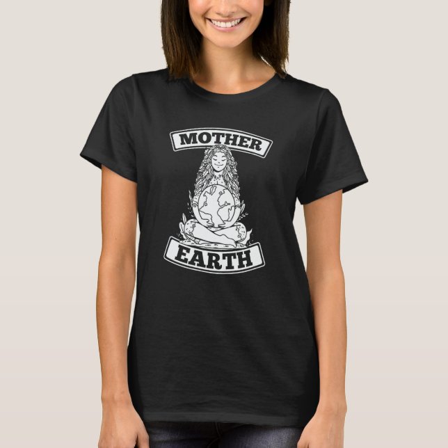 T-shirt Climate Change Cute Global  Environmentalist Mothe (Devant)