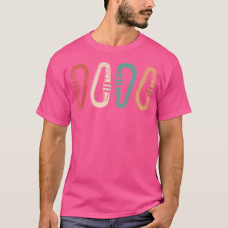 T-shirt Climber Eighties Mountain Escalade