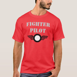 T-shirt clip_image002, pilote d'avion de chasse