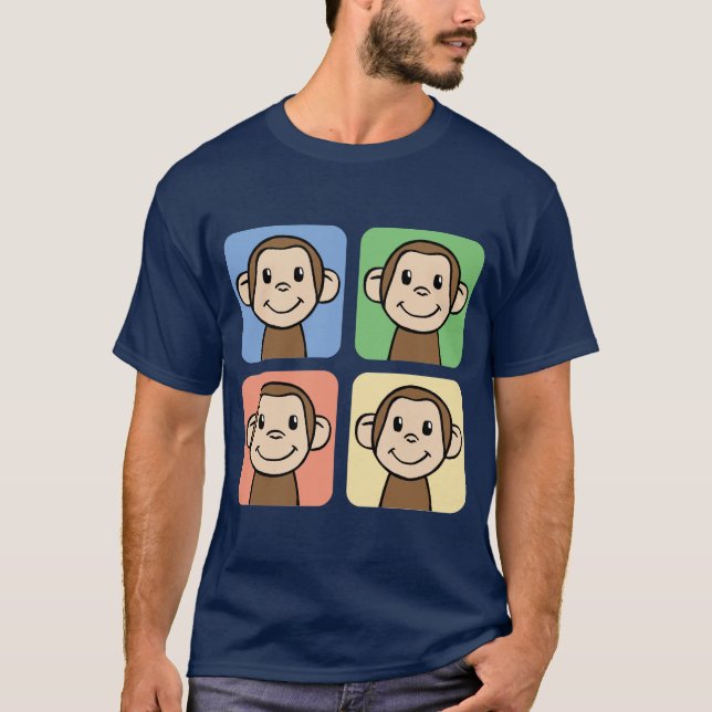 T-shirt Clipart (images graphiques) de bande dessinée avec (Devant)