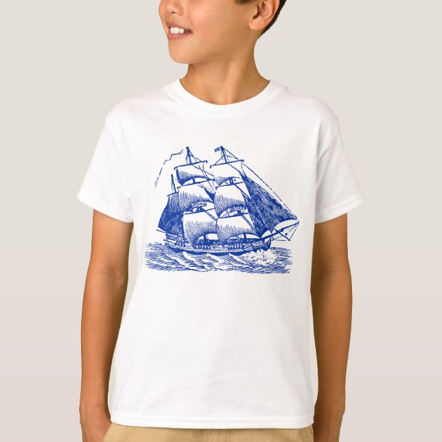 T-shirt Clipper - bleu marine (Devant)
