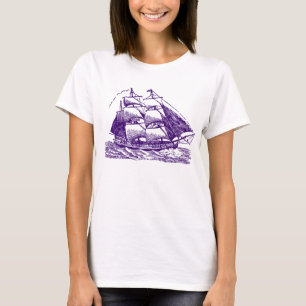 T-shirt Clipper - Violet profond