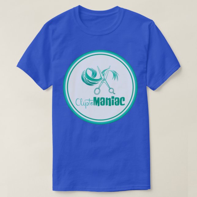 T-shirt CliptoMANIAC Vert sur Vert (Design devant)